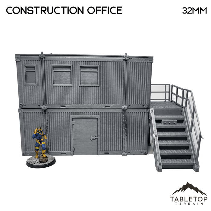 Tabletop Terrain Building Construction Office - Marvel Crisis Protocol Building