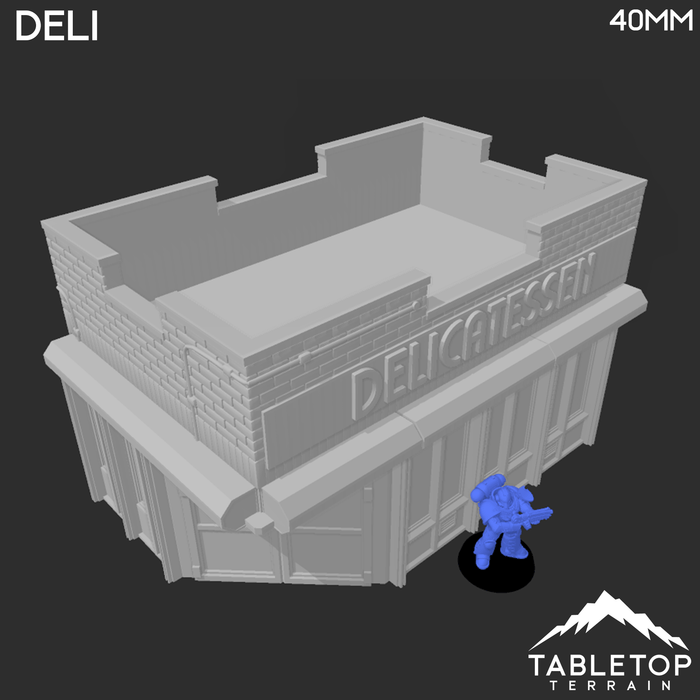 Tabletop Terrain Building Deli - Marvel Crisis Protocol Building Tabletop Terrain