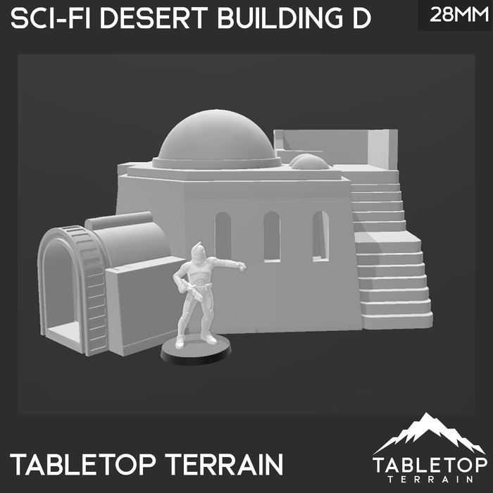 Tabletop Terrain Building Desert Building D - Star Wars Legion Building