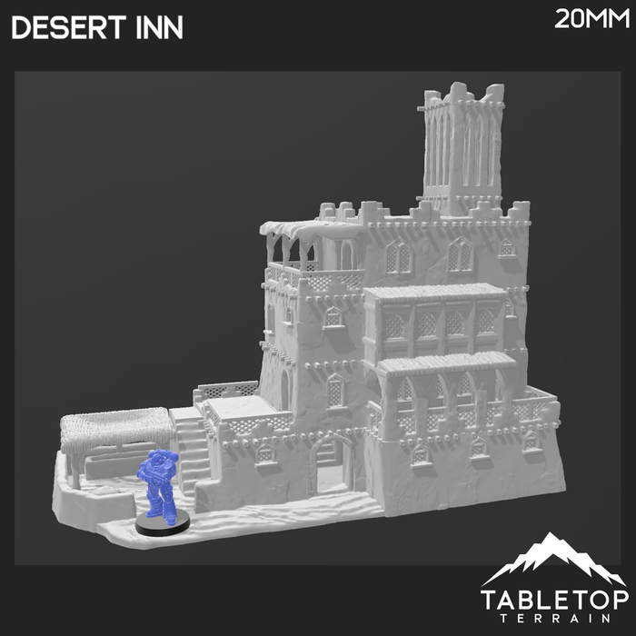 Tabletop Terrain Building Desert Inn