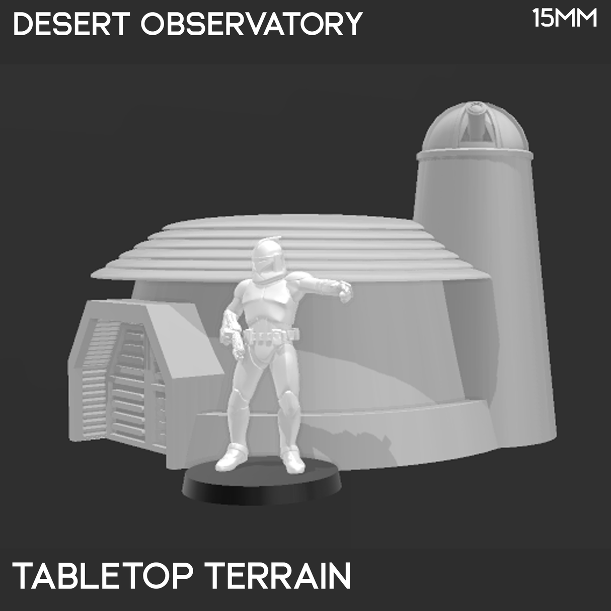 Tabletop Terrain Building Desert Observatory