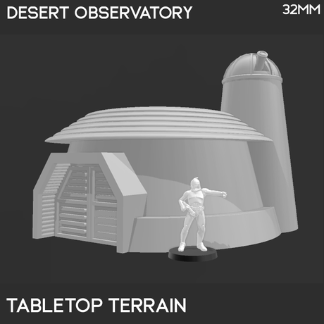 Tabletop Terrain Building Desert Observatory