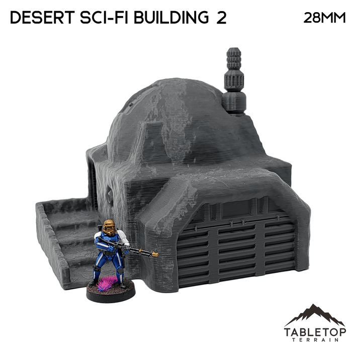 Tabletop Terrain Building Desert Sci-Fi Building 2