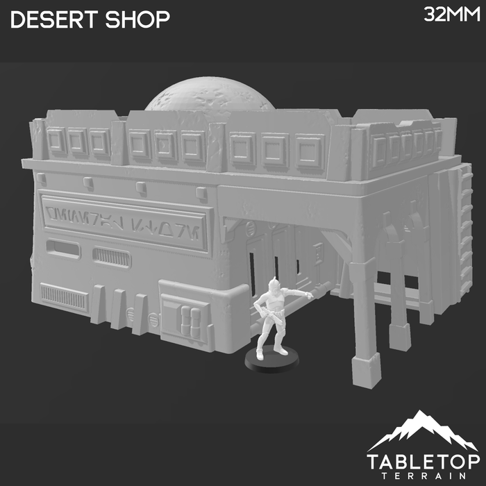 Tabletop Terrain Building Desert Shop - Star Wars Legion Building
