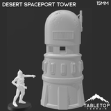 Tabletop Terrain Building Desert Spaceport Tower - Star Wars Legion Tower