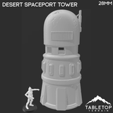 Tabletop Terrain Building Desert Spaceport Tower - Star Wars Legion Tower