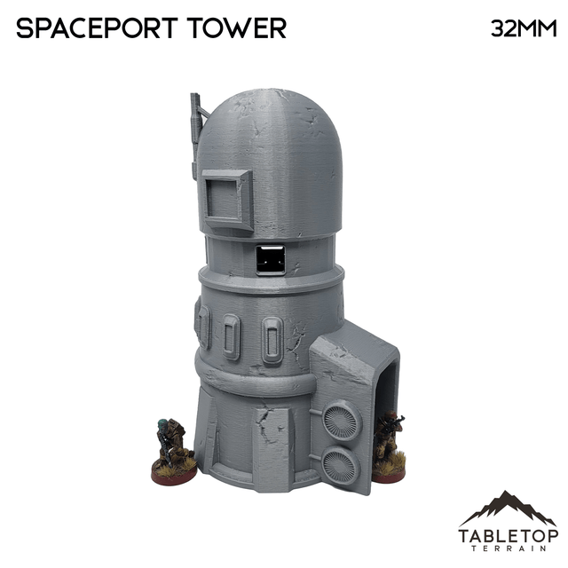 Tabletop Terrain Building Desert Spaceport Tower - Star Wars Legion Tower