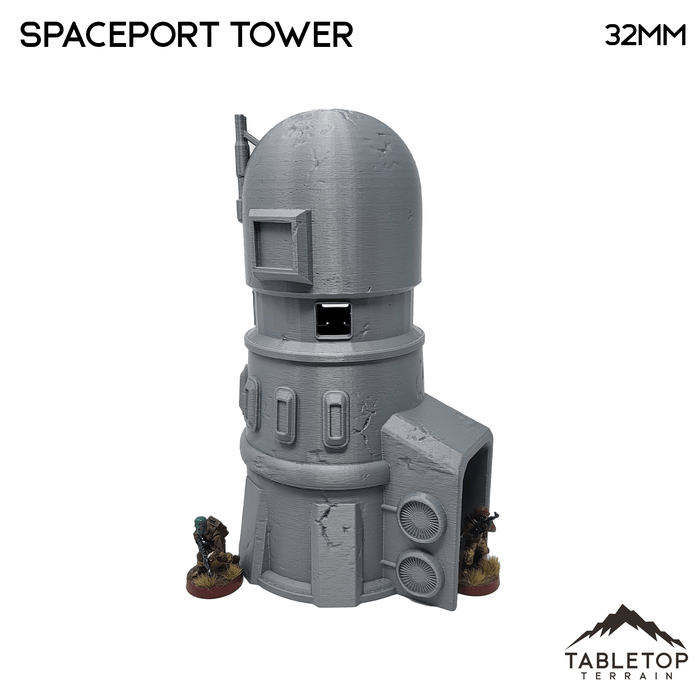 Tabletop Terrain Building Desert Spaceport Tower - Star Wars Legion Tower Tabletop Terrain