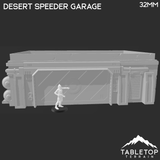 Tabletop Terrain Building Desert Speeder Garage - Star Wars Legion Building