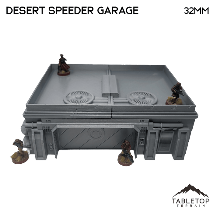 Tabletop Terrain Building Desert Speeder Garage - Star Wars Legion Building