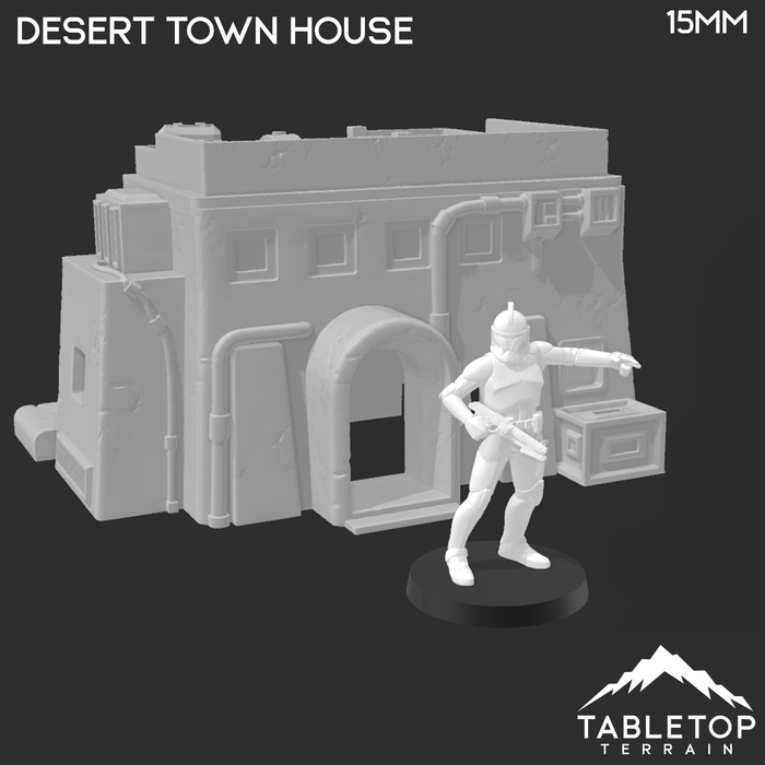 Tabletop Terrain Building Desert Town House - Star Wars Legion Building