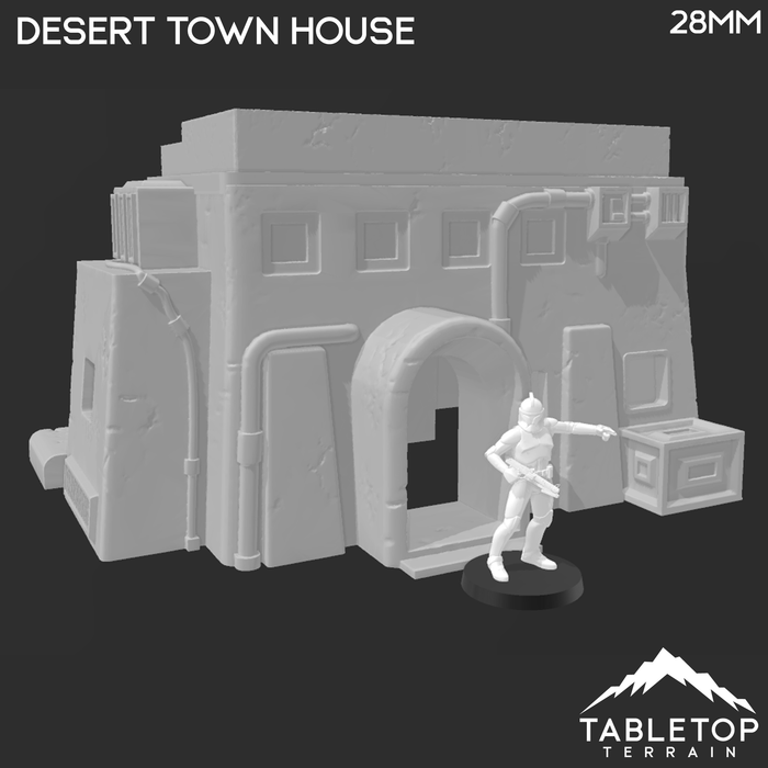 Tabletop Terrain Building Desert Town House - Star Wars Legion Building