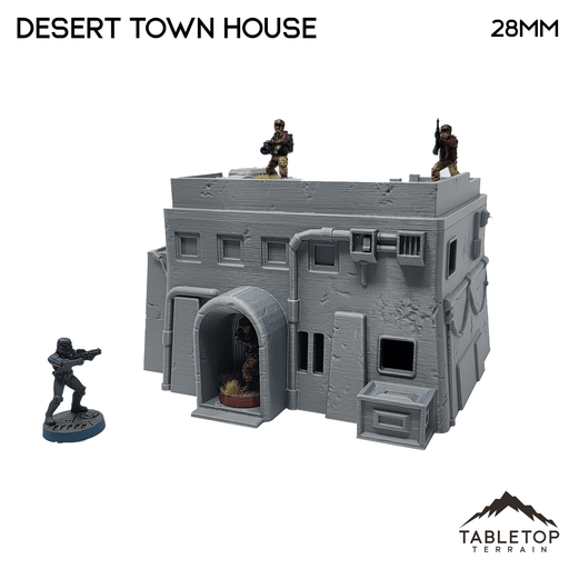 Tabletop Terrain Building Desert Town House - Star Wars Legion Building Tabletop Terrain