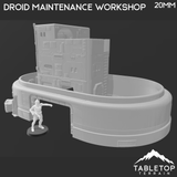 Tabletop Terrain Building Droid Maintenance Workshop - Star Wars Legion Building