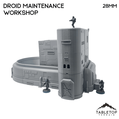 Tabletop Terrain Building Droid Maintenance Workshop - Star Wars Legion Building