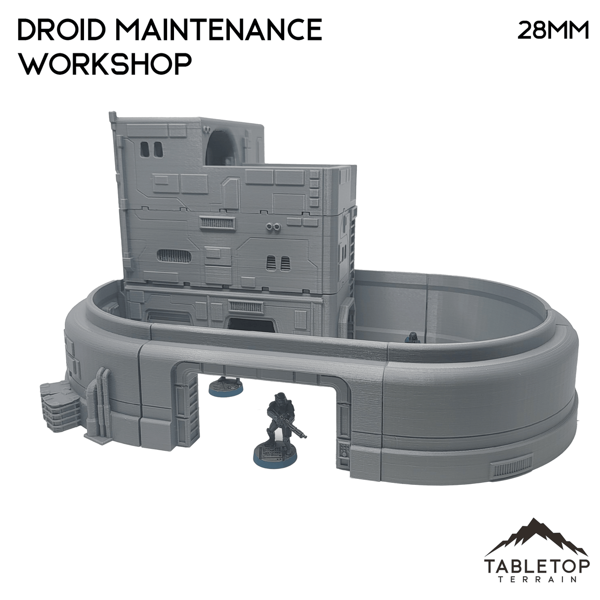 Tabletop Terrain Building Droid Maintenance Workshop - Star Wars Legion Building