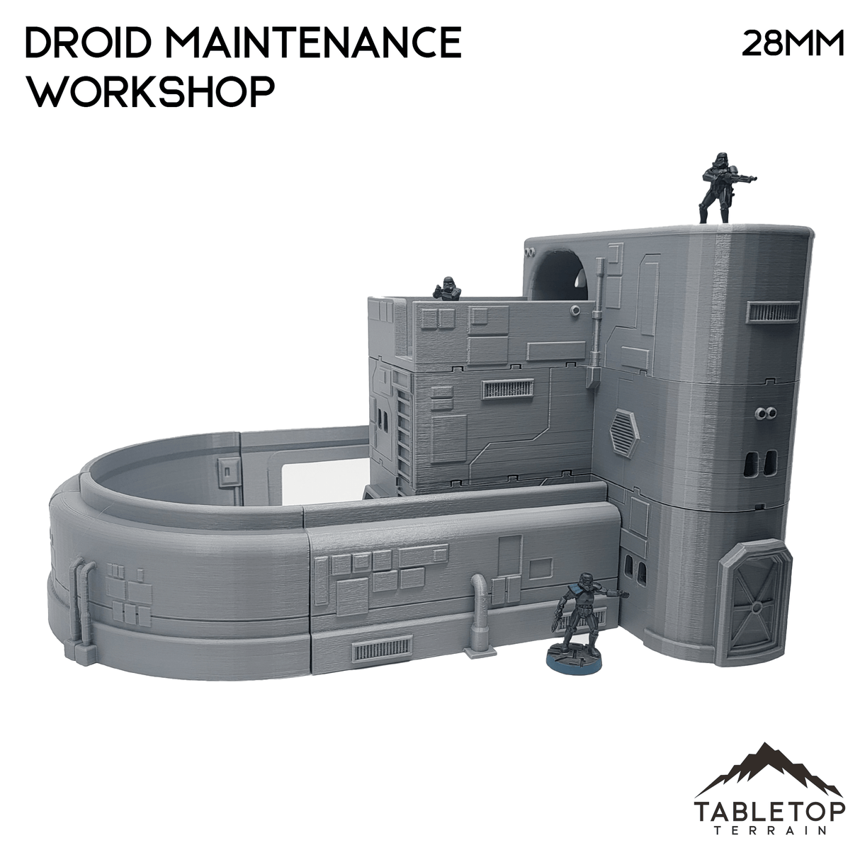 Tabletop Terrain Building Droid Maintenance Workshop - Star Wars Legion Building