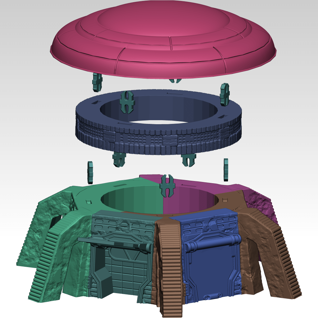 Tabletop Terrain Building Droid Workshop - Ord Ferrum