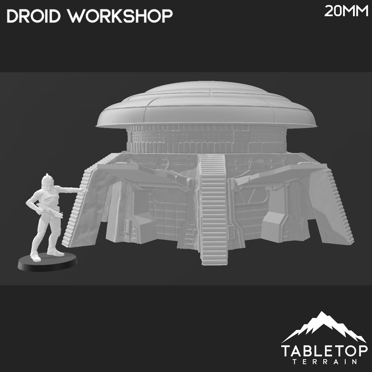 Tabletop Terrain Building Droid Workshop - Ord Ferrum