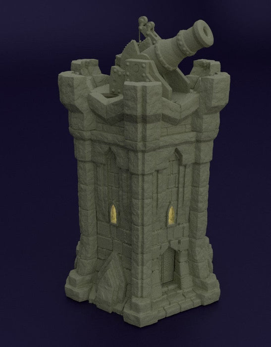 Tabletop Terrain Building Dwarf Bombard Tower