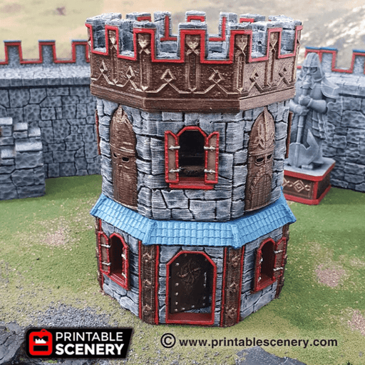 Tabletop Terrain Building Dwarven Outpost - Fantasy Building Tabletop Terrain
