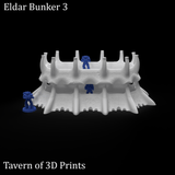 Tabletop Terrain Building Eldar Bunkers - 40k Eldar Terrain