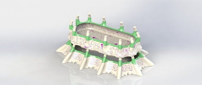 Tabletop Terrain Building Eldar Bunkers - 40k Eldar Terrain