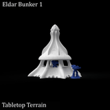 Tabletop Terrain Building Eldar Bunkers - 40k Eldar Terrain