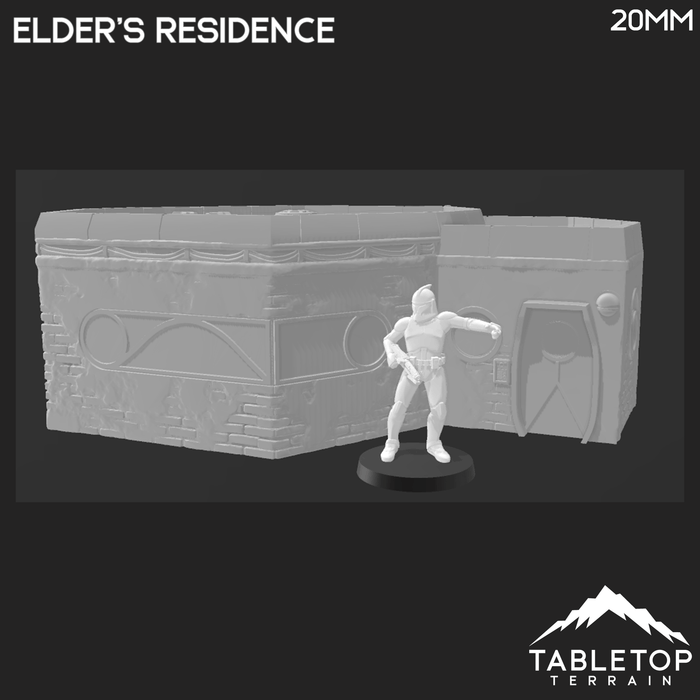 Tabletop Terrain Building Elder's Residence - Ord Ferrum Tabletop Terrain