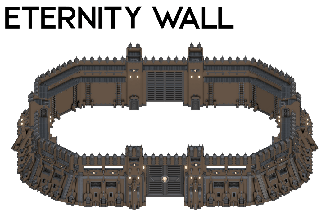 Tabletop Terrain Building Eternity Wall - 40k Terrain