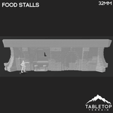 Tabletop Terrain Building Food Stalls - Ord Ferrum