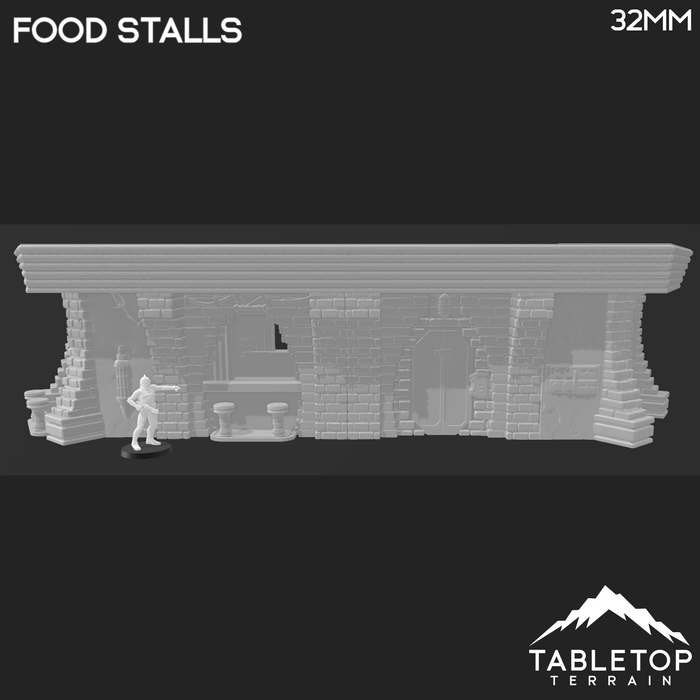 Tabletop Terrain Building Food Stalls - Ord Ferrum