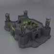 Tabletop Terrain Building Fortified River Camp