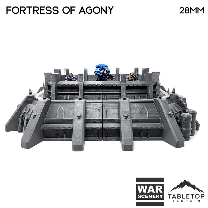 Tabletop Terrain Building Fortress of Agony - 40k Terrain Tabletop Terrain