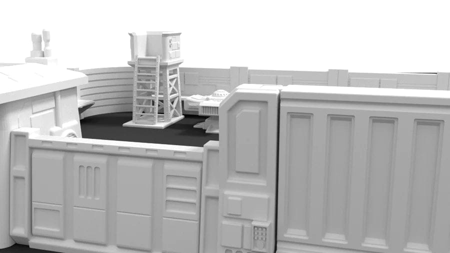 Tabletop Terrain Building Freedom Fighter's (Rebel) Compound - Star Wars Legion Terrain