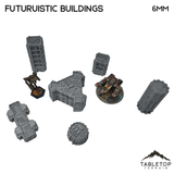 Tabletop Terrain Building Futuristic Buildings - 6mm terrain