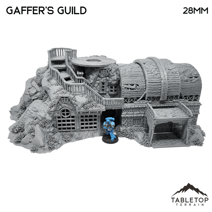 Tabletop Terrain Building Gaffer's Guild Workshop- Rise of the Halflings - Fantasy Building