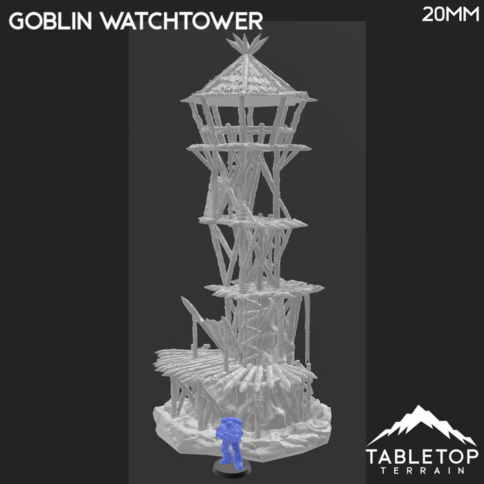 Tabletop Terrain Building Goblin Watchtower Tabletop Terrain