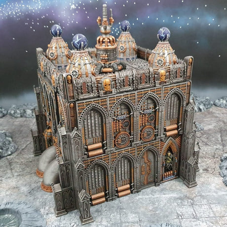 Tabletop Terrain Building Gothic Factory - Openlock - 40k Terrain