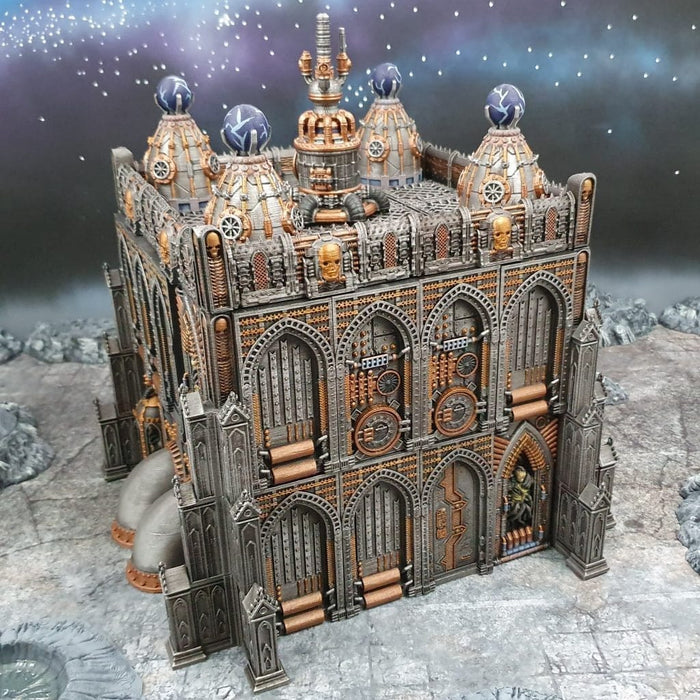 Tabletop Terrain Building Gothic Factory - Openlock - 40k Terrain