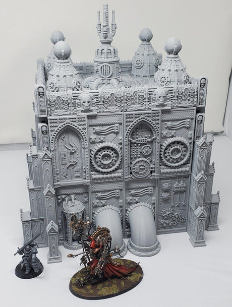 Tabletop Terrain Building Gothic Factory - Openlock - 40k Terrain