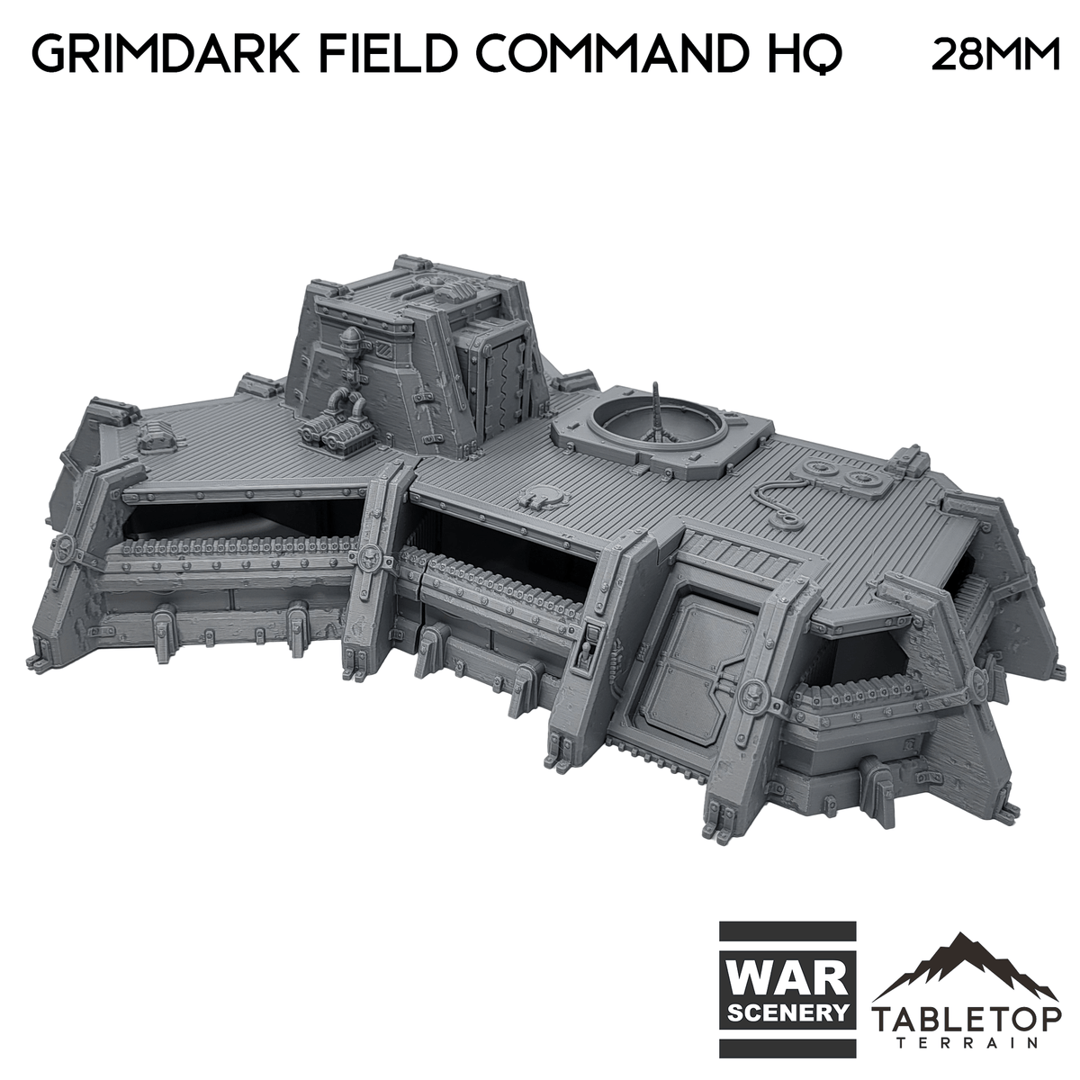 Grimdark Field Command HQ — Tabletop Terrain