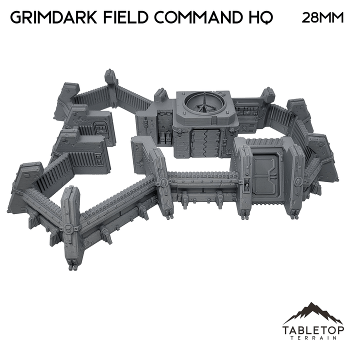 Grimdark Field Command HQ — Tabletop Terrain