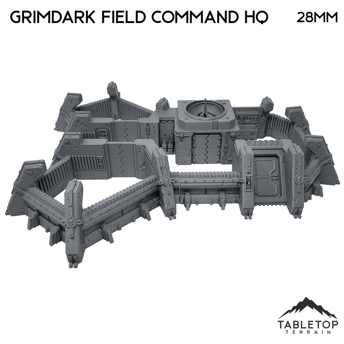 Tabletop Terrain Building Grimdark Field Command HQ Tabletop Terrain