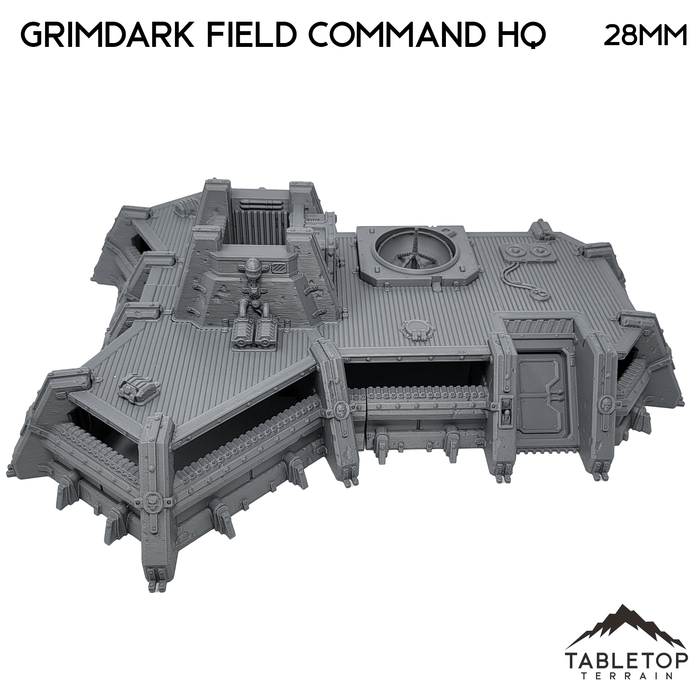 Tabletop Terrain Building Grimdark Field Command HQ