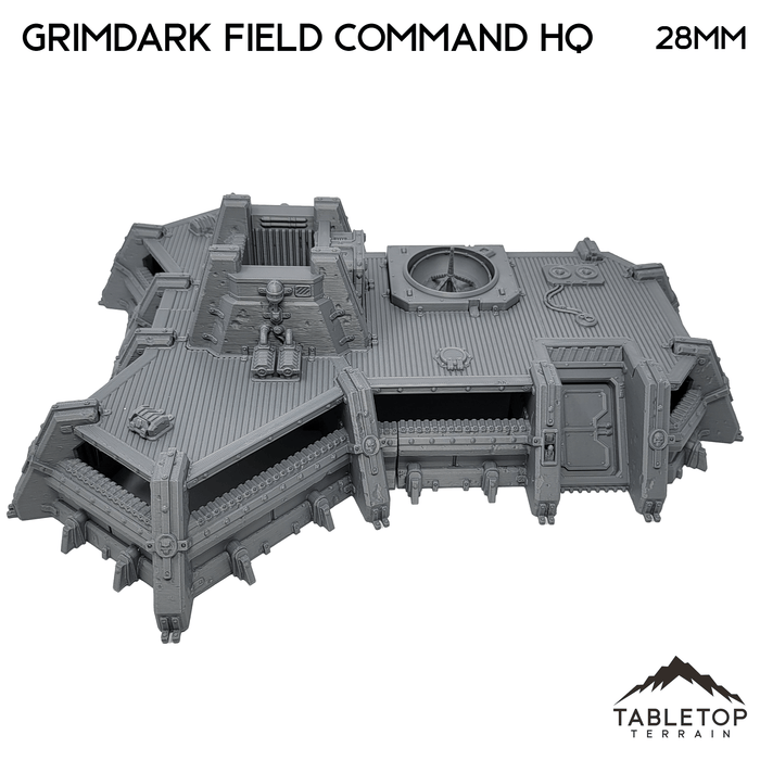 Grimdark Field Command HQ — Tabletop Terrain
