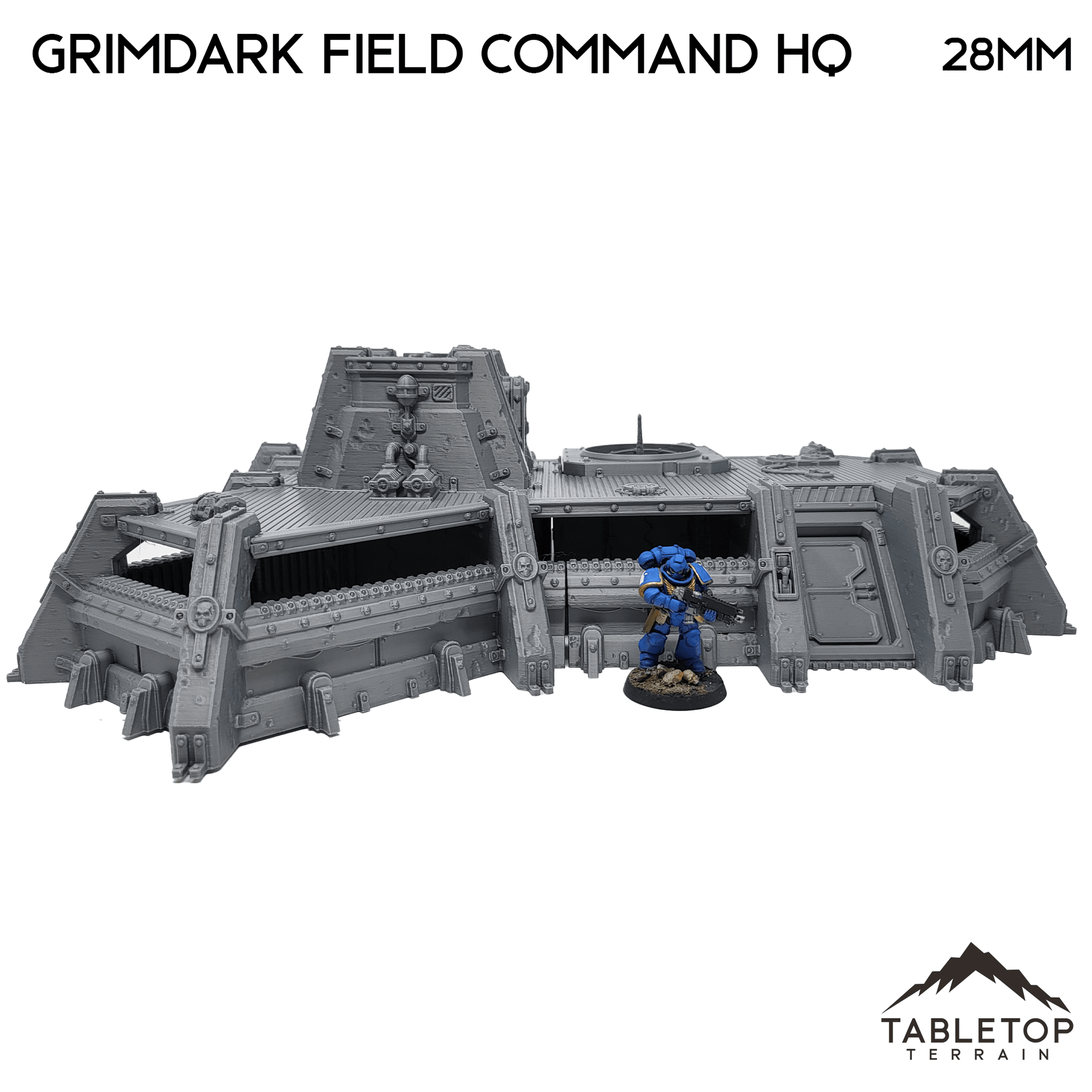 Grimdark Field Command HQ — Tabletop Terrain