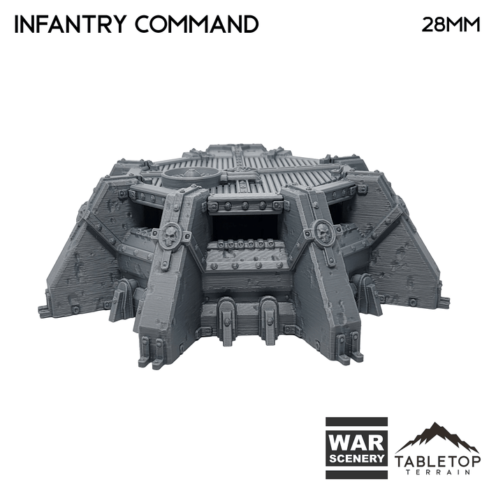 Tabletop Terrain Building Grimdark Infantry Command