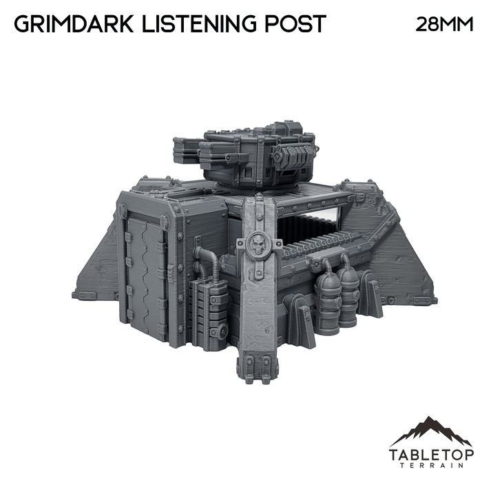 Tabletop Terrain Building Grimdark Listening Post