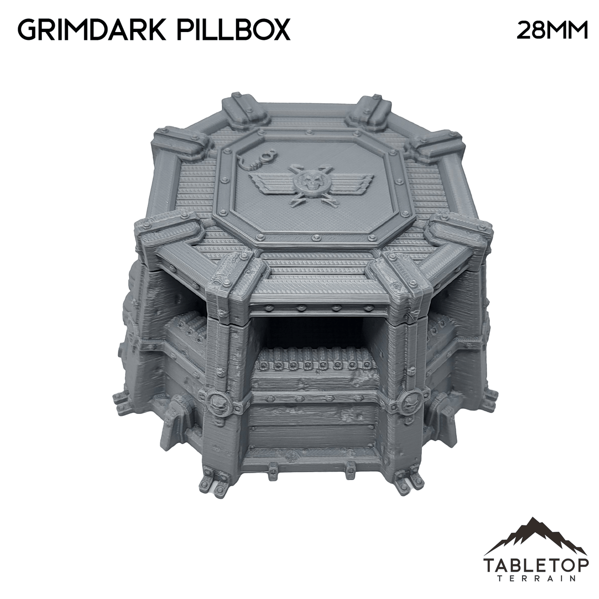 Tabletop Terrain Building Grimdark Pillbox